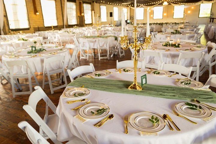  Olde Wicks Factory never looks finer than when decorated by Forever Yours by Black Box Events. 