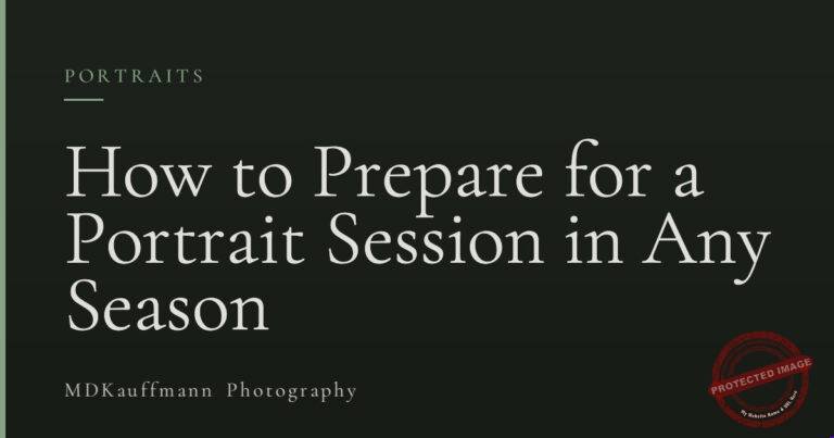 How to Prepare for a Portrait Session in Any Season 5 How to Prepare for a Portrait Session in Any Season
