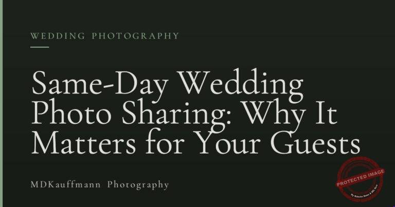 Same-Day Wedding Photo Sharing: Why It Matters for Your Guests